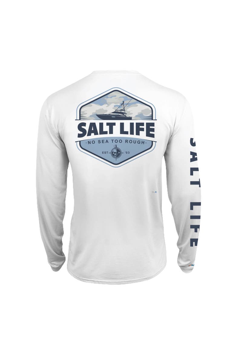 Heavy Seas Performance Long Sleeve Tee, Alternate, color, White