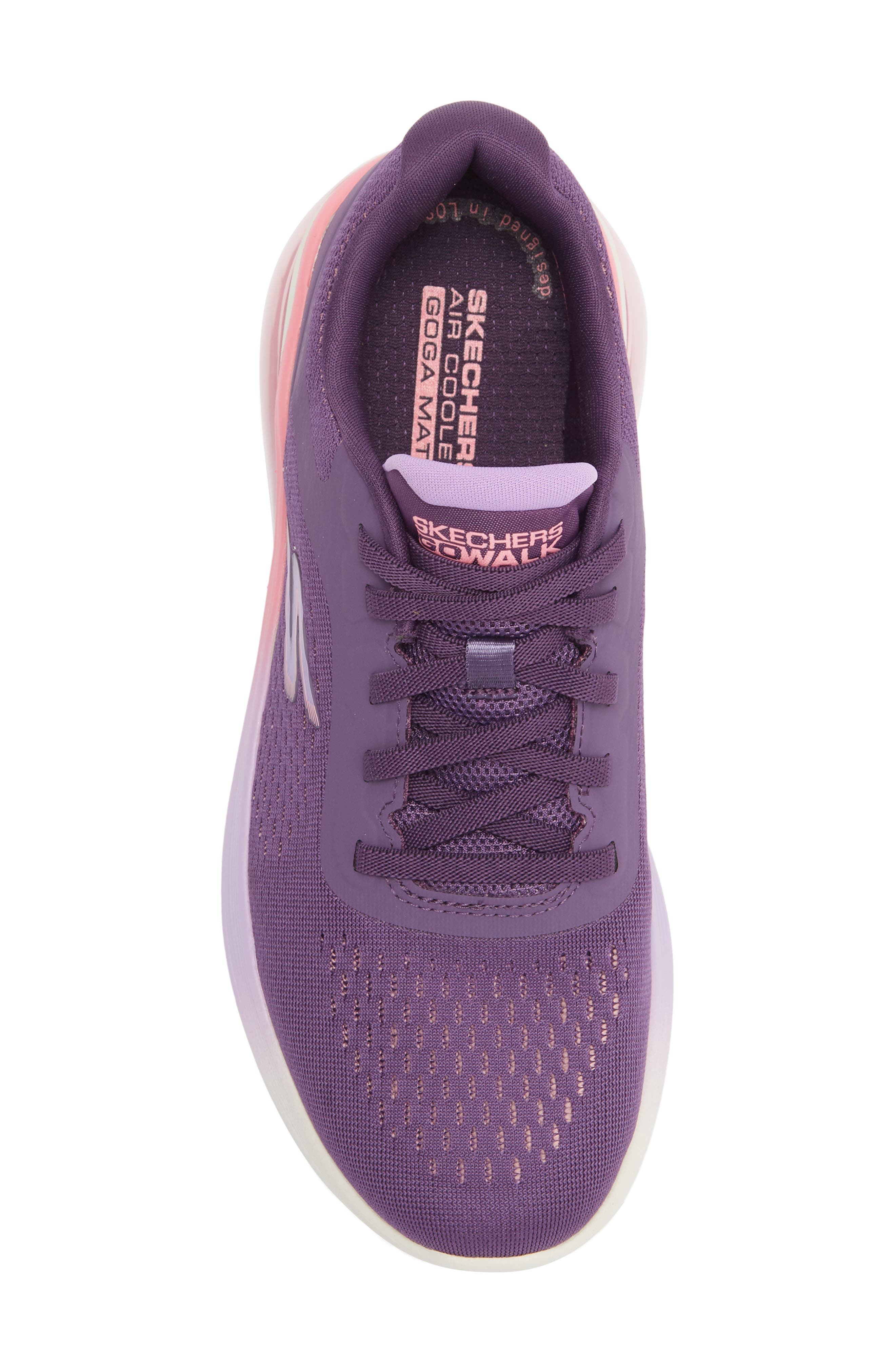 SKECHERS Go Walk Air 3.0 Sneaker, Alternate, color, Plum