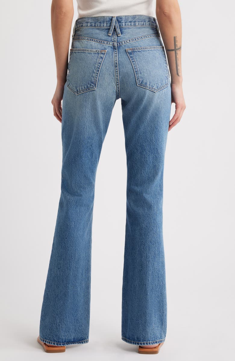 SLVRLAKE Anita High Waist Flare Jeans, Alternate, color, Satisfied Mind