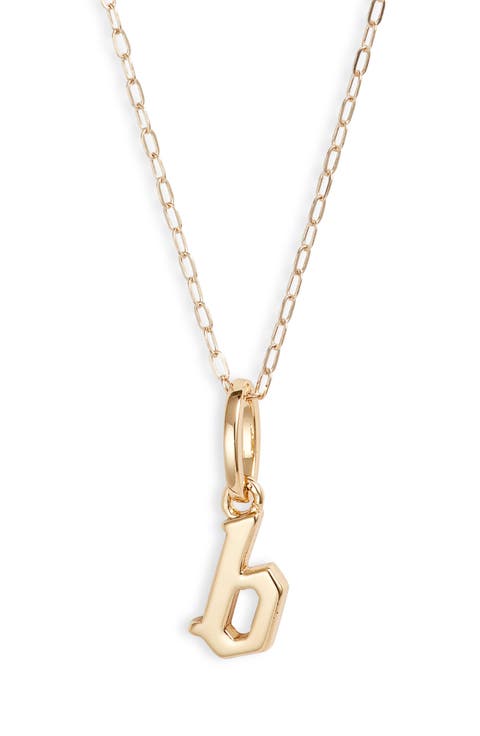 Sophie Customized Initial Pendant Necklace