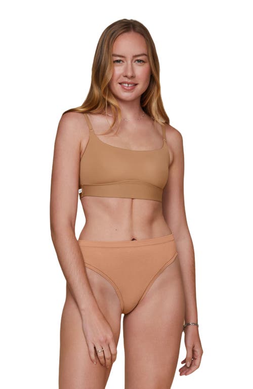 Harper Wilde Bliss Scoop Bralette in Tan 