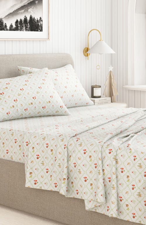 Woven & Weft Turkish Cotton Flannel Holiday Sheet Set