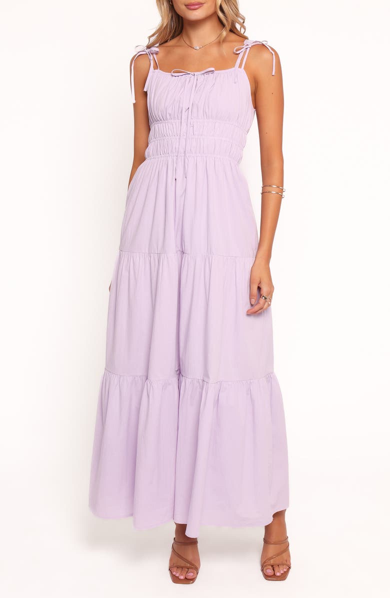 Petal & Pup Ione Maxi Sundress, Main, color, Lavender