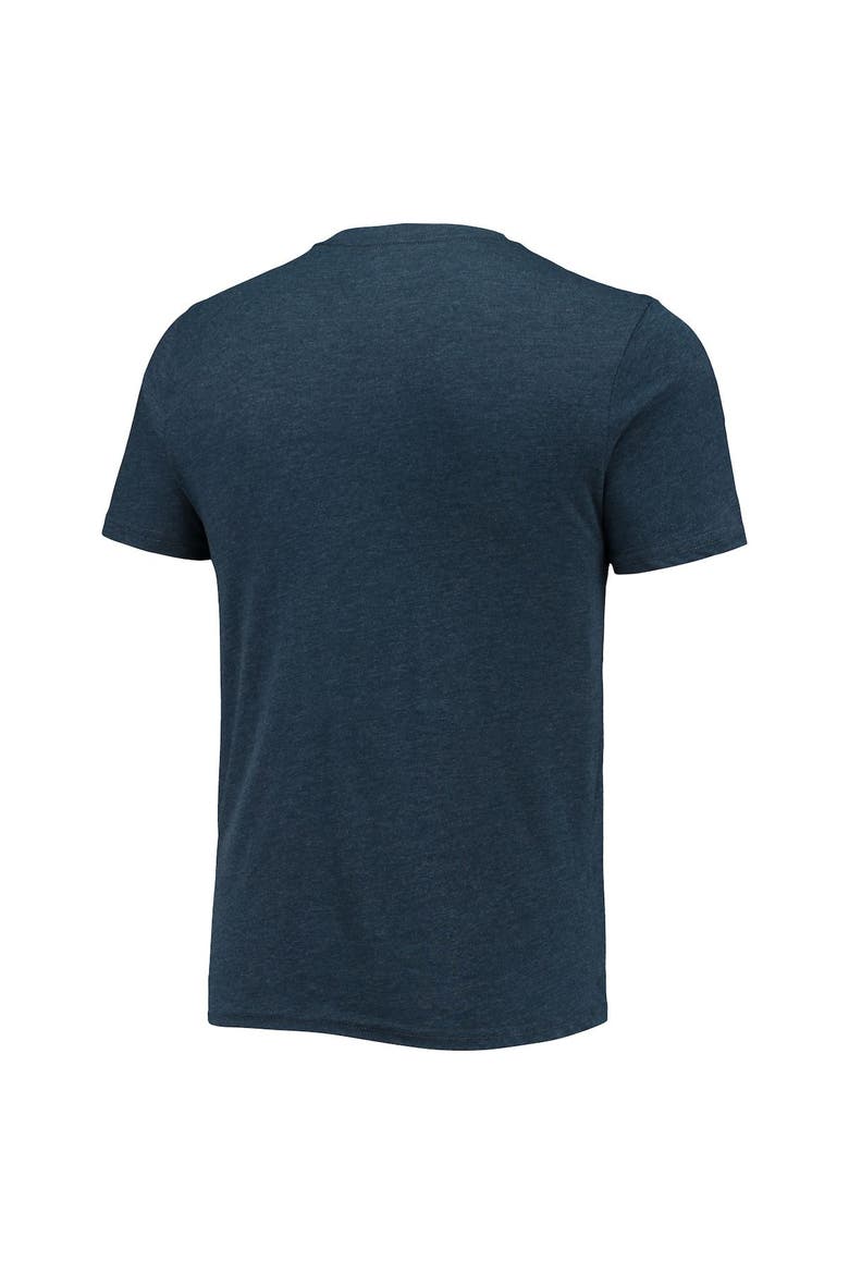 Men's Concepts Sport Heathered Charcoal/Navy Georgia Southern Eagles Meter T-Shirt & Pants Sleep Set, Alternate, color, Heather Charcoal