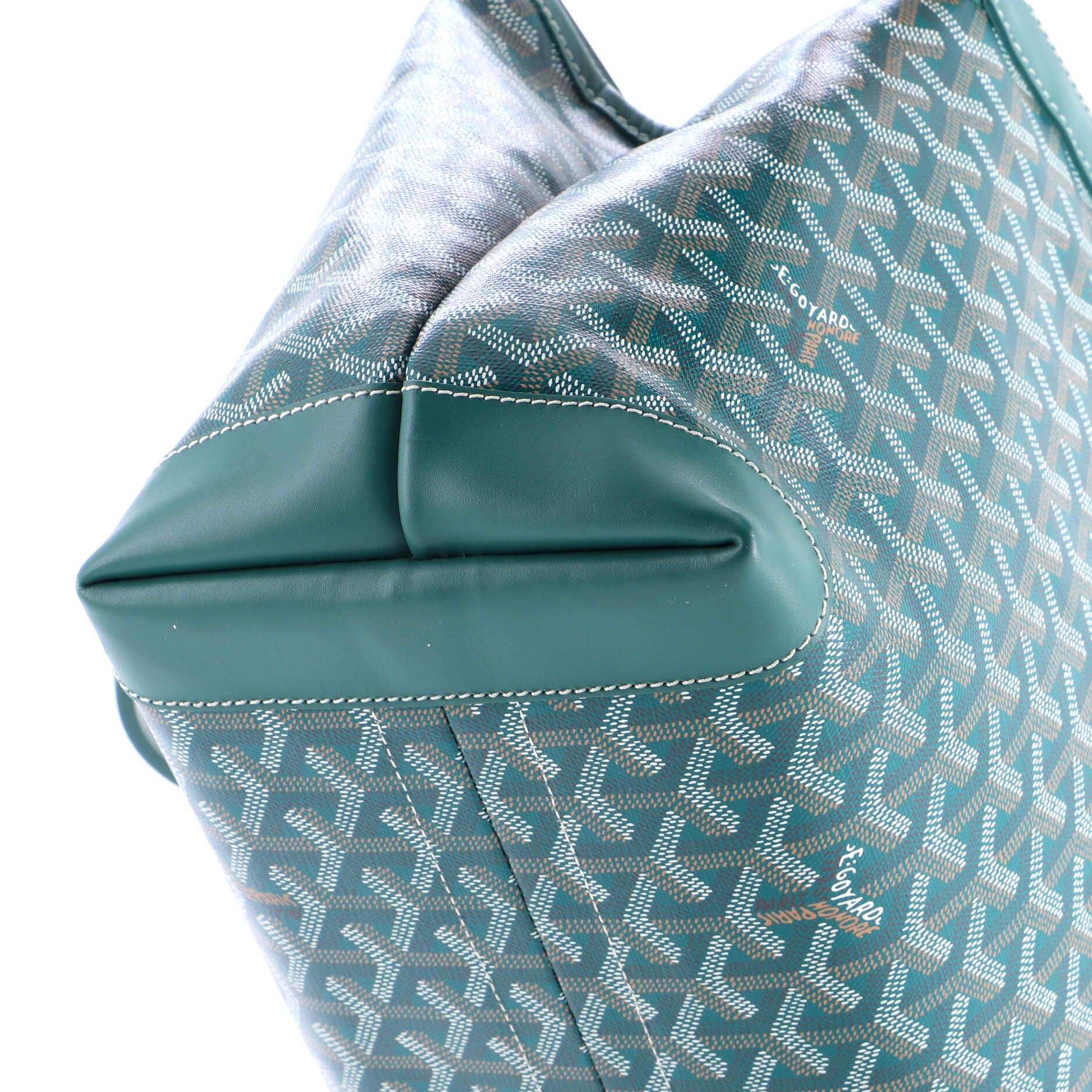 Bellechasse Bag Coated Canvas PM, Alternate, color, Green