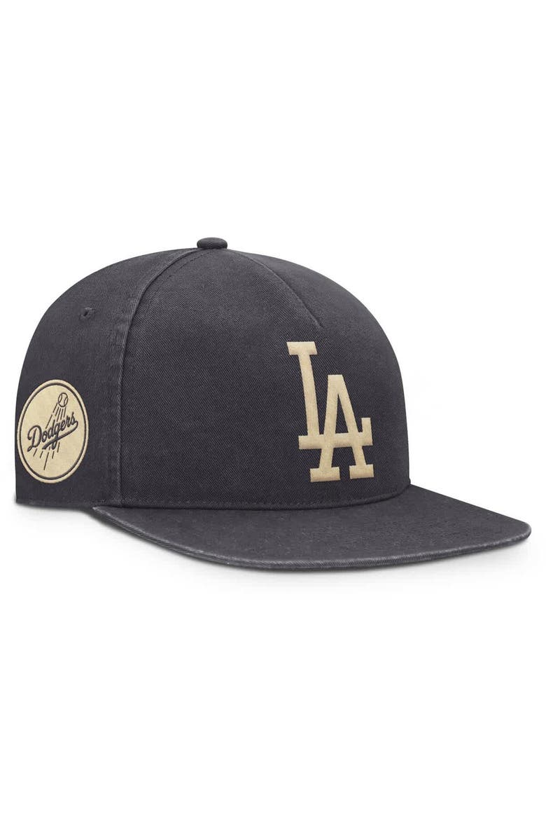 Nike Men's Nike Anthracite Los Angeles Dodgers Monotone Pro Adjustable Hat, Main, color, Anthracite