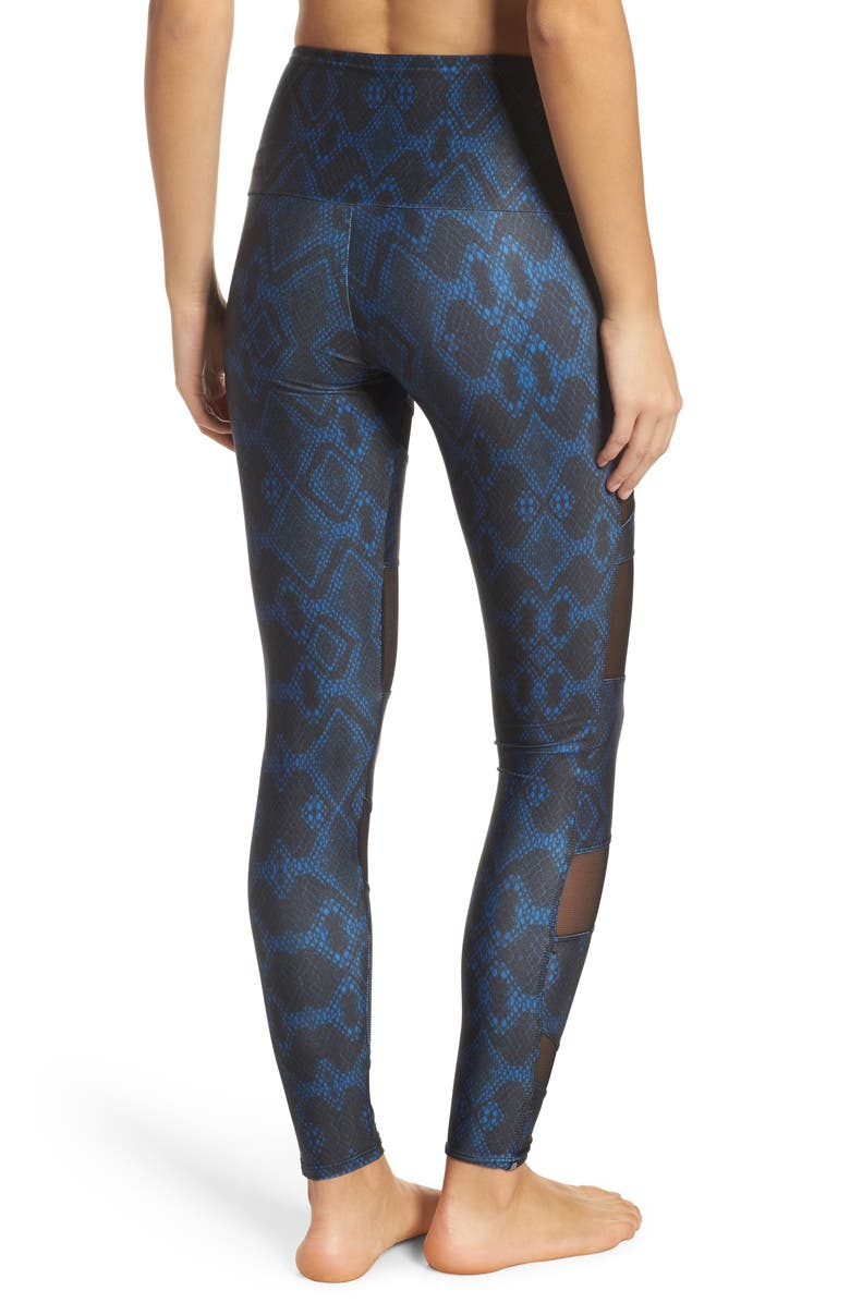 Onzie Mesh Inset Leggings, Alternate, color, 