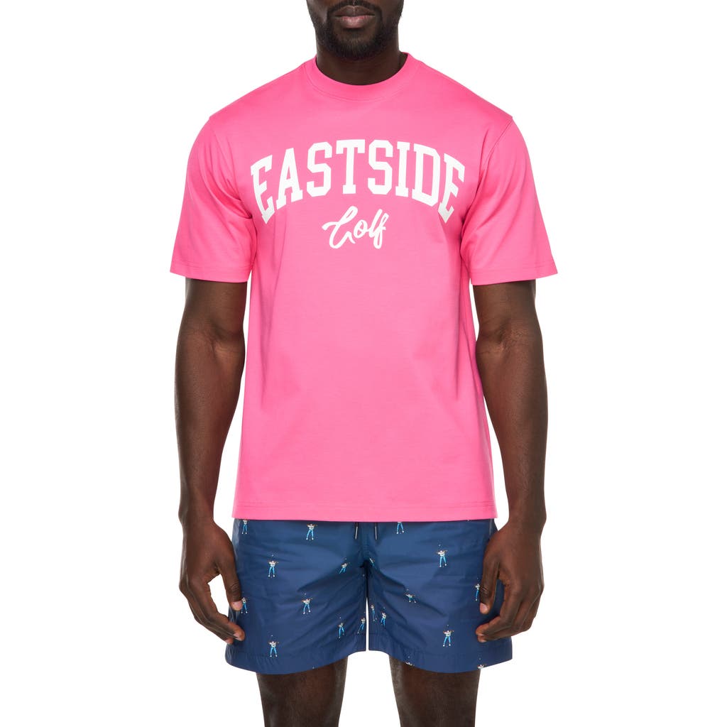 Eastside Golf Circle Graphic T-Shirt in Pink Cosmos  product