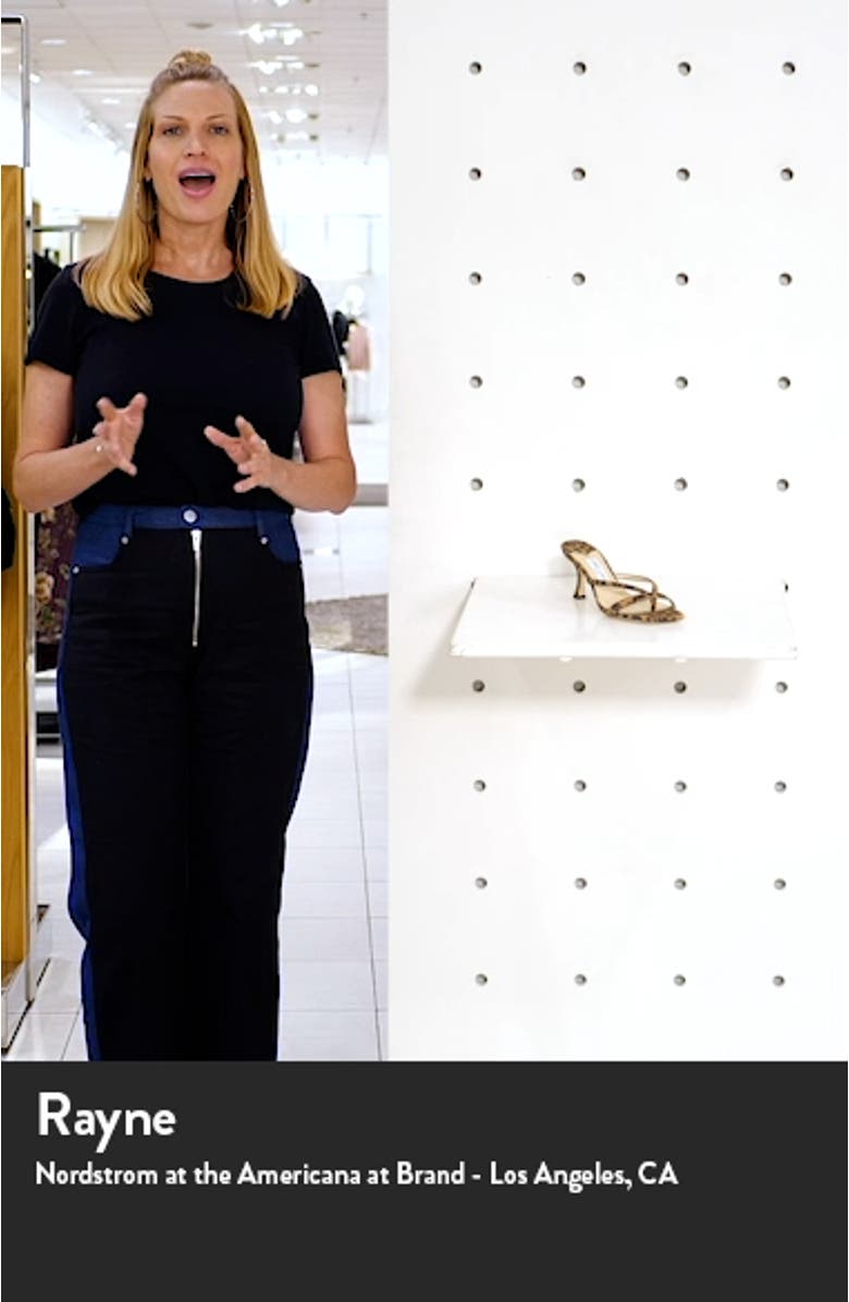 Maelie Leopard Print Sandal, sales video thumbnail