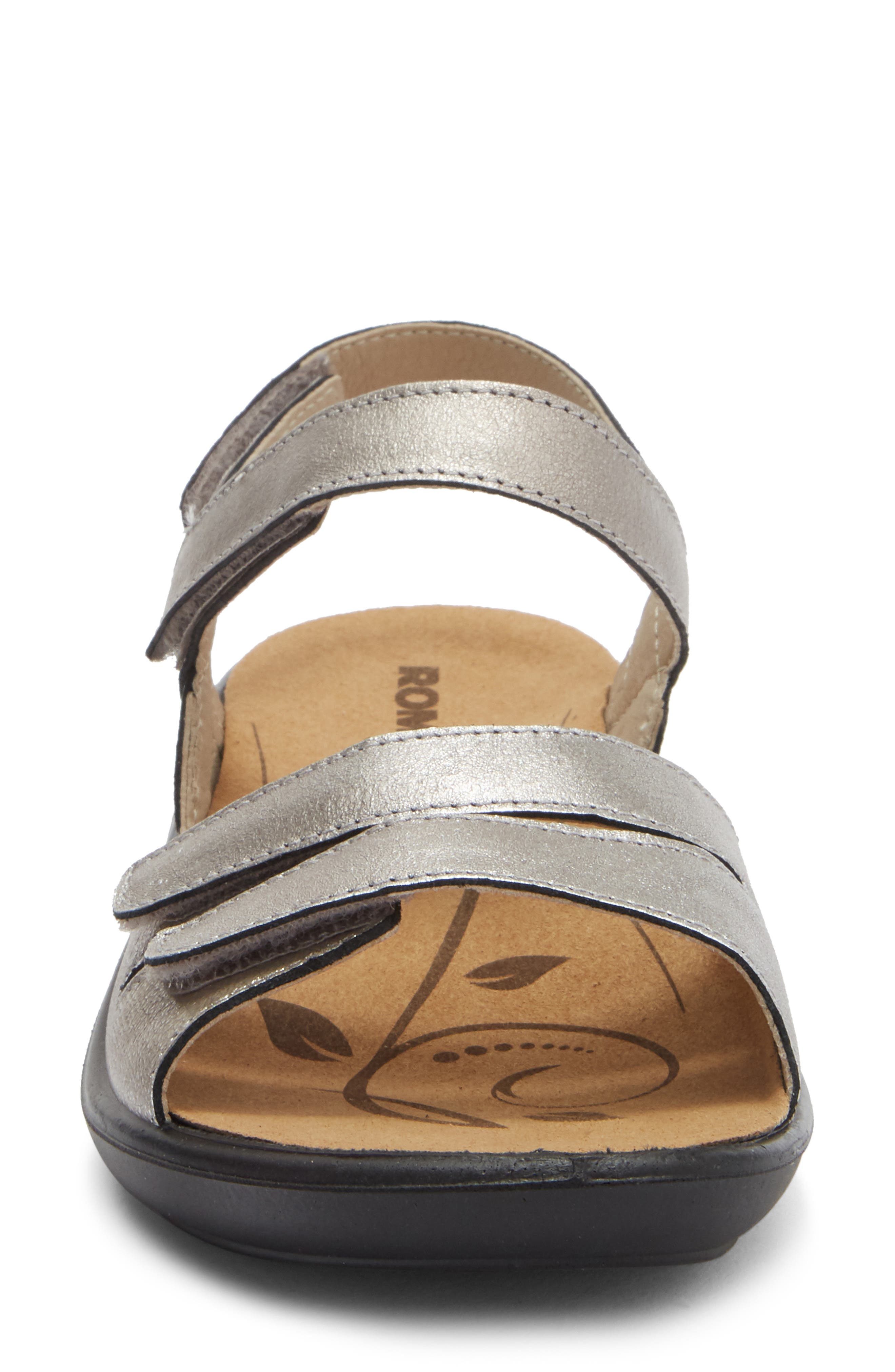 Romika<sup>®</sup> Ibiza 86 Slide Sandal, Alternate, color, Platin