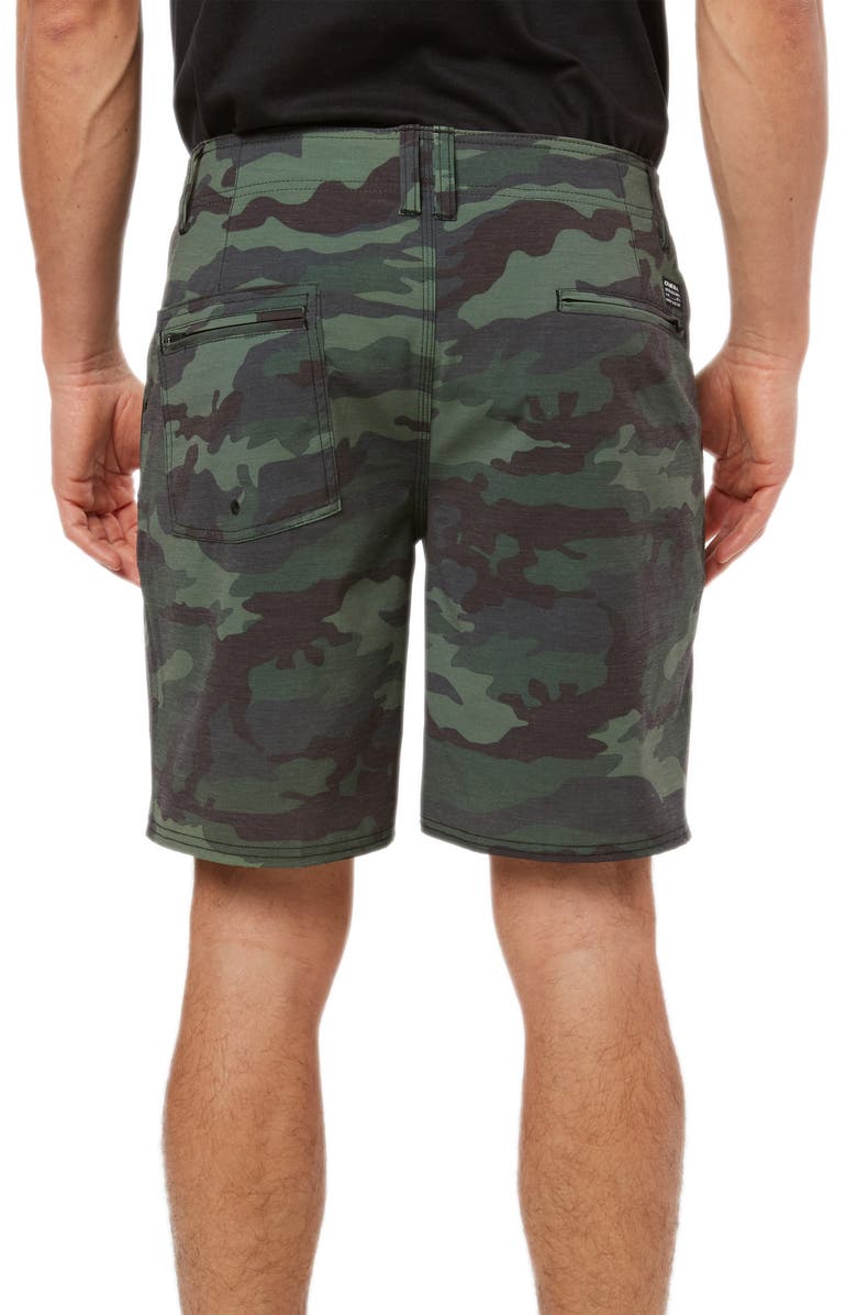 O'Neill Tropic Garden Hybrid Shorts, Alternate, color, 