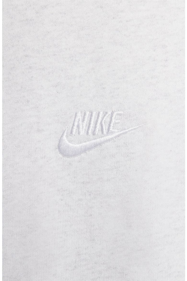 Premium Essential Cotton T-Shirt, Alternate, color, BIRCH HEATHER