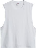 Re/Done Susan Cotton Blend Tank