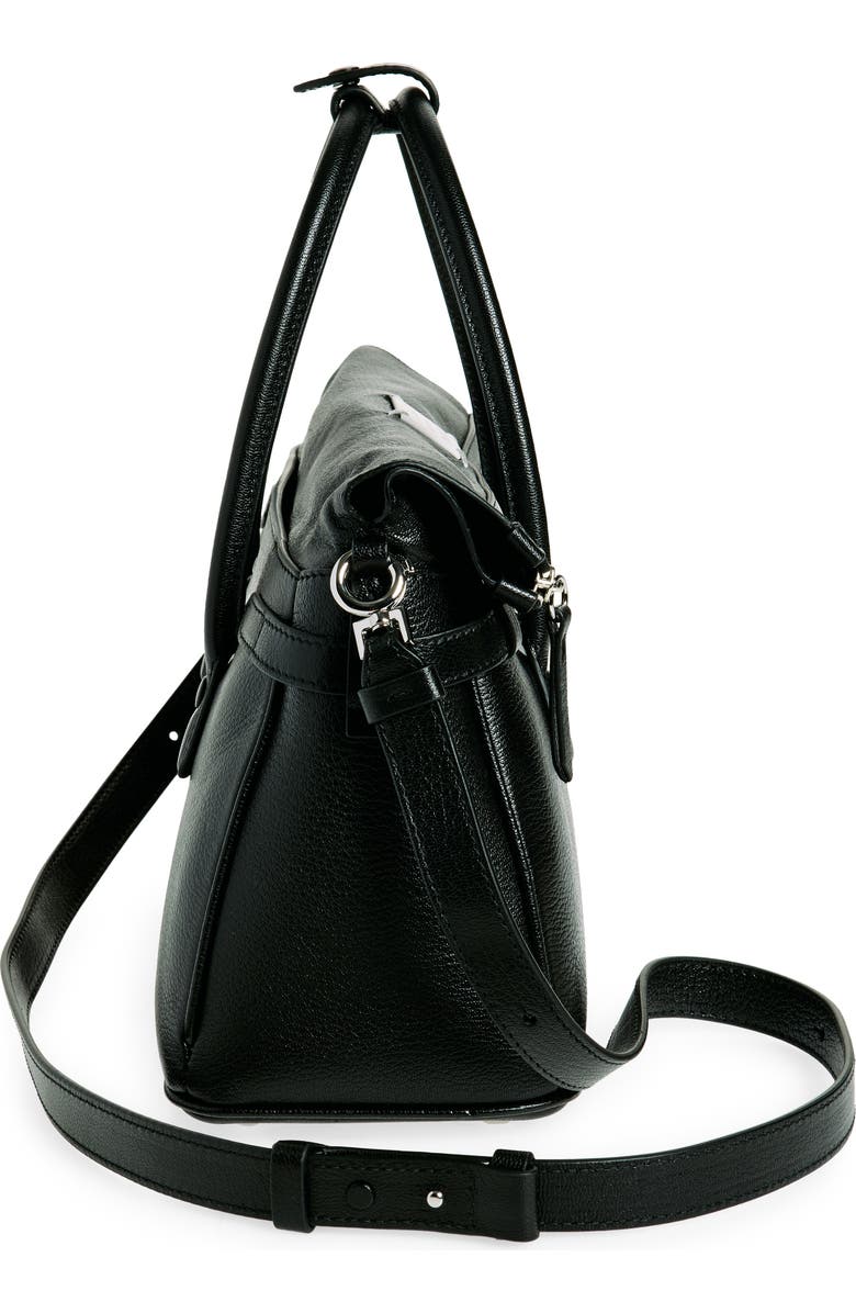 Maison Margiela Medium 5AC East/West Top Handle Bag, Alternate, color, Black