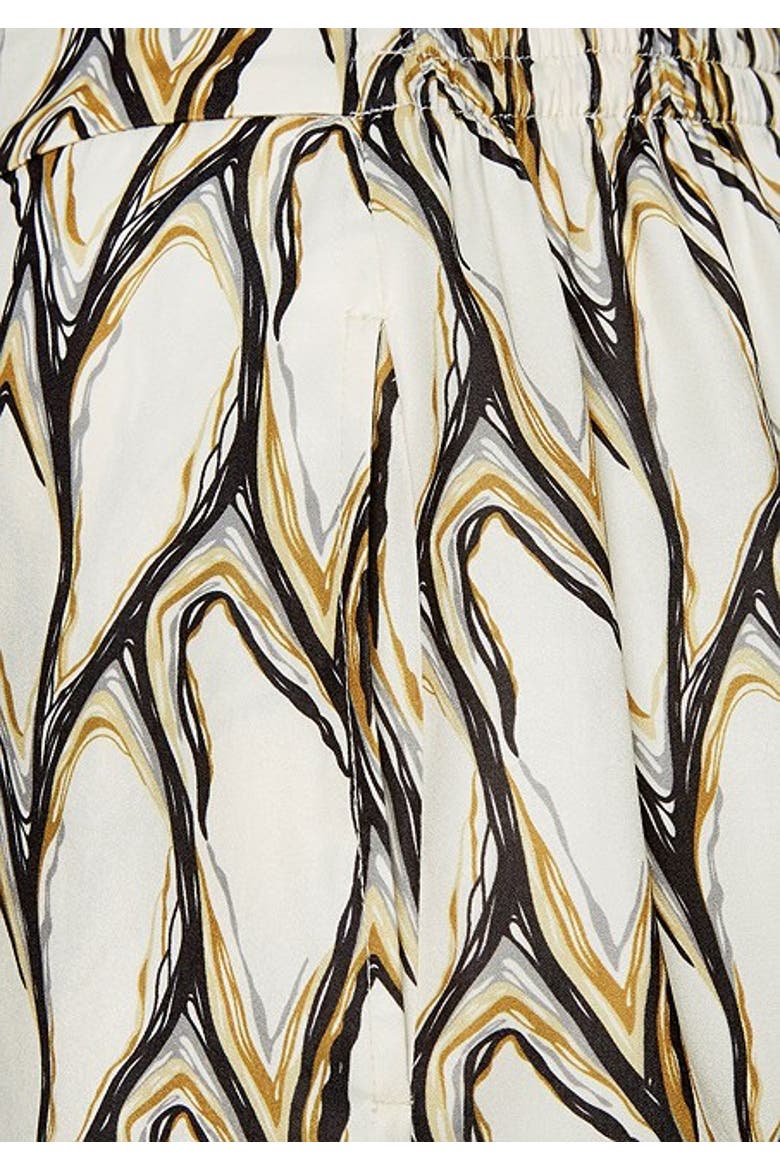Women's Print Wide Leg Pants, Alternate, color, Beige-Khaki