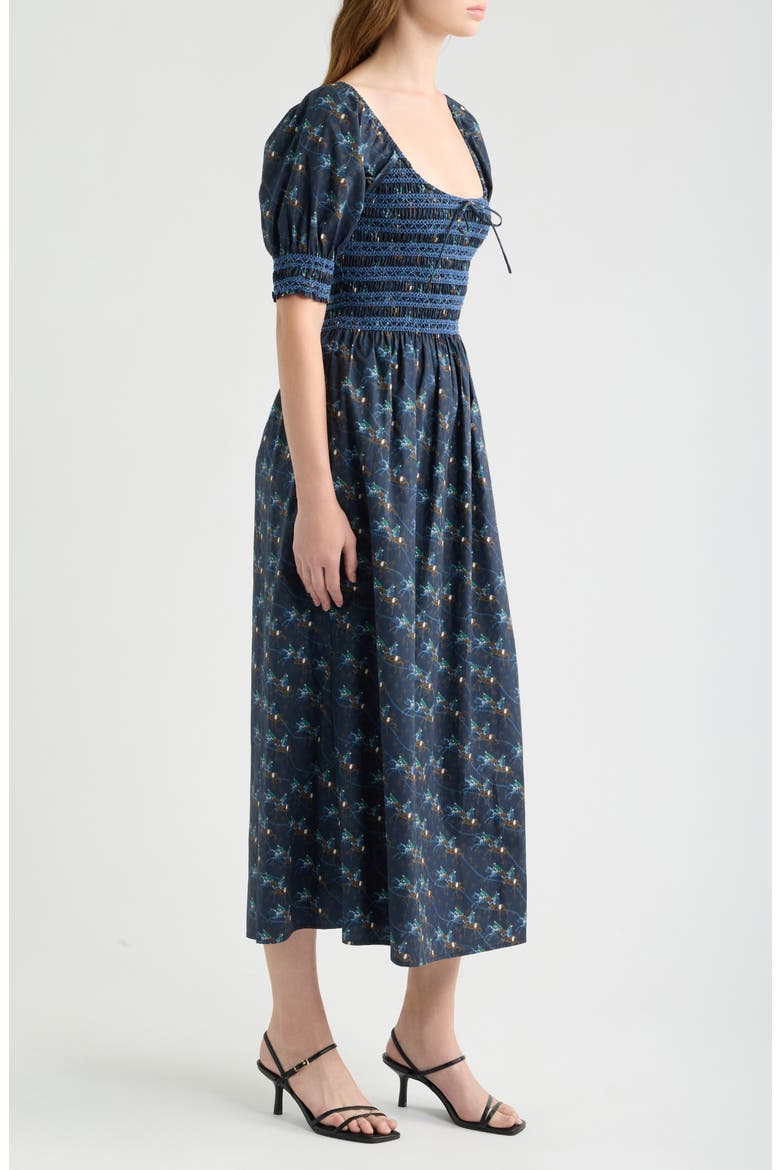 The Madeline Nap Midi Dress, Alternate, color, CLYDESDALE CANTER N