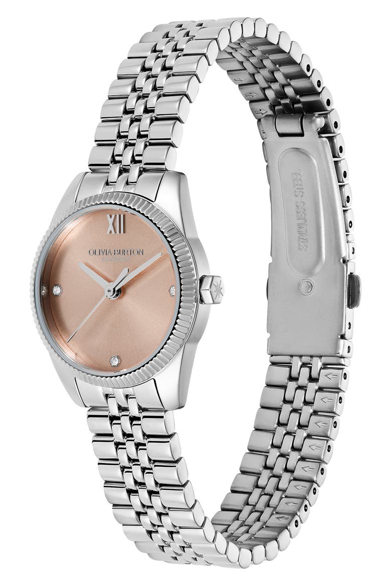 Highbury Quartz Bracelet Watch, 25mm, Alternate, color, TAUPE