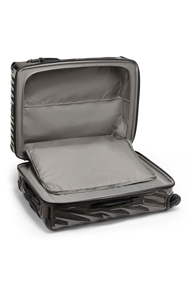 19 Degree Medium Checked Luggage, Alternate, color, BLACK/ GRAPHITE