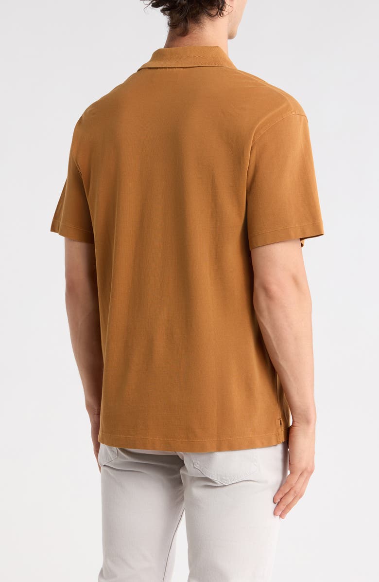 Scotch & Soda Relaxed Fit Cotton Piqué Polo, Alternate, color, Cathay Spice