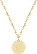 Brook and York Lizzie Initial Pendant Necklace
