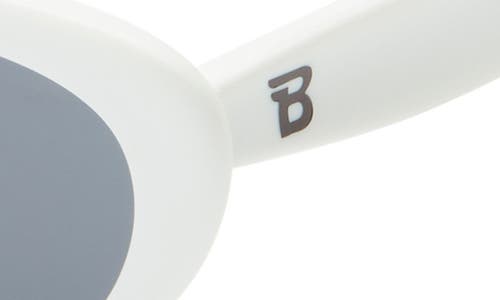 Babiators Kids' White Small 43mm Cat Eye Sunglasses In White