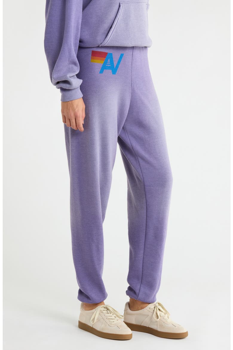 Vintage Logo Joggers, Alternate, color, FADED GRAPE