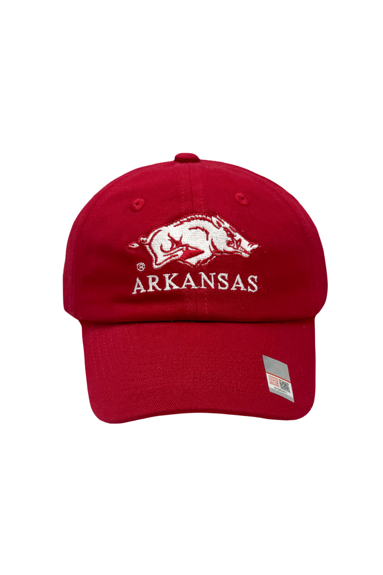 Arkansas Razorbacks Baseball Hat, Main, color, Red