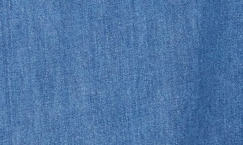 Shop Veronica Beard Wasta Long Sleeve Denim Minidress In Cornflower