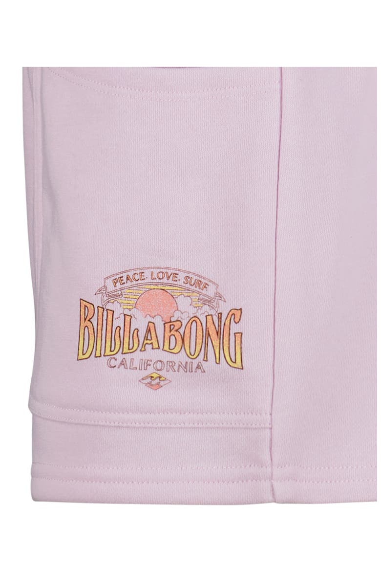 Kids' Sunset Mindset Shorts, Alternate, color, LILAC SNOW