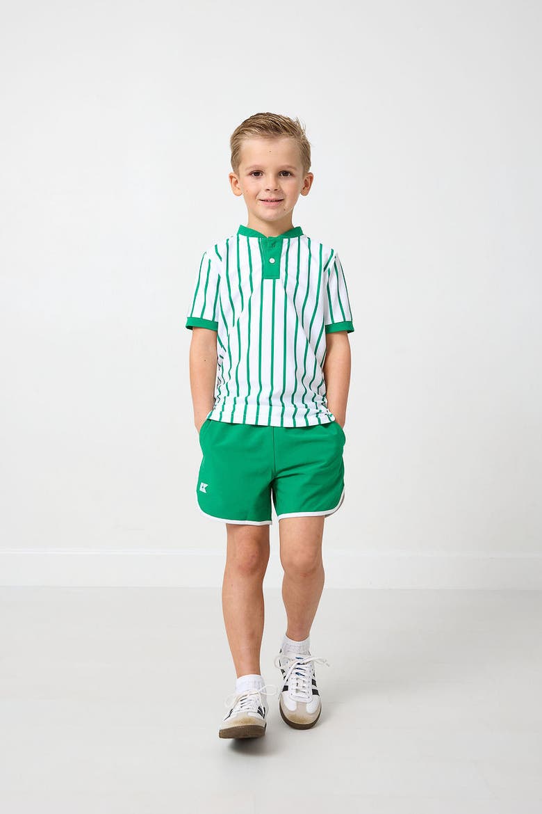 Retro Super Short Lined, Alternate, color, Palm Green