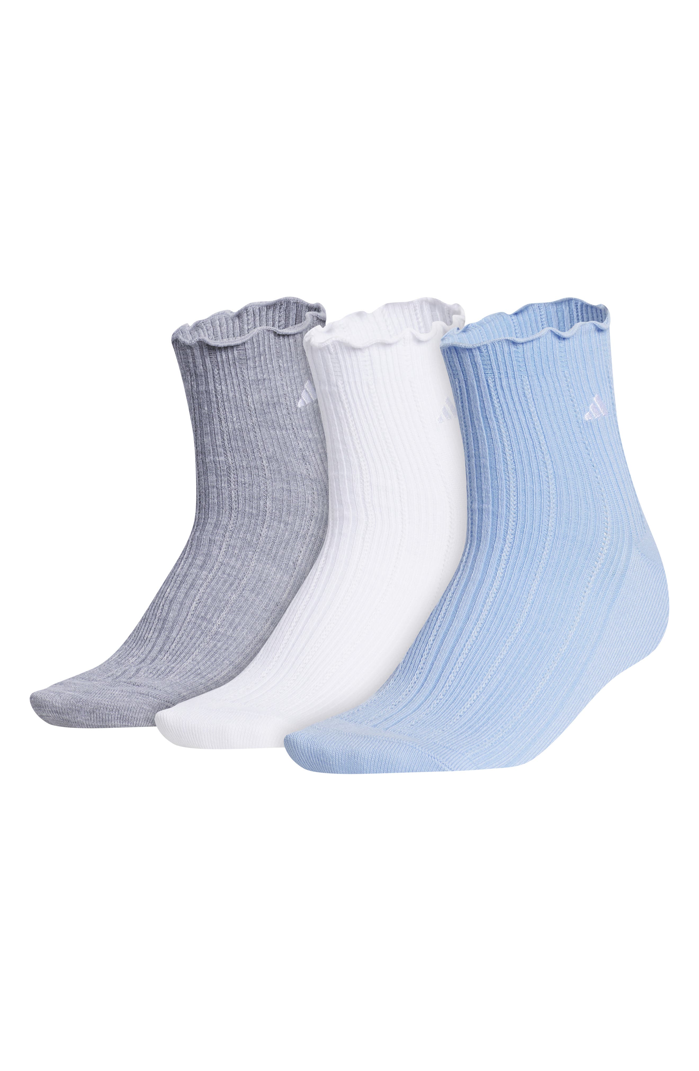 adidas 3-Stripe Superlite Quarter Length Socks