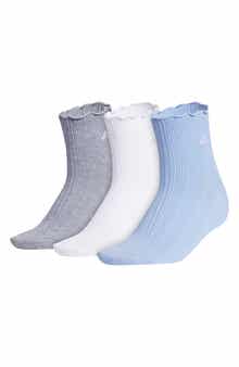 adidas 3-Stripe Superlite Quarter Length Socks