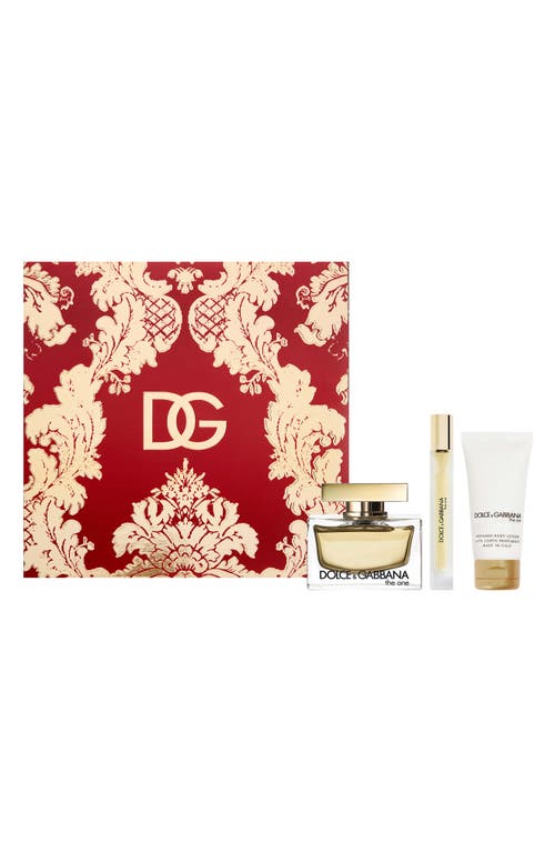 Dolce And Gabbana Velvet 3-piece The One Eau De Parfum Set In No Color