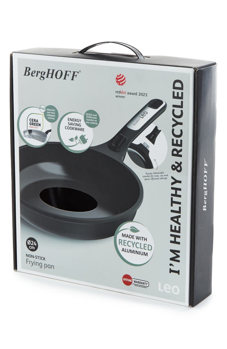 BergHOFF Leo Phantom Frying Pan, Alternate, color, Black