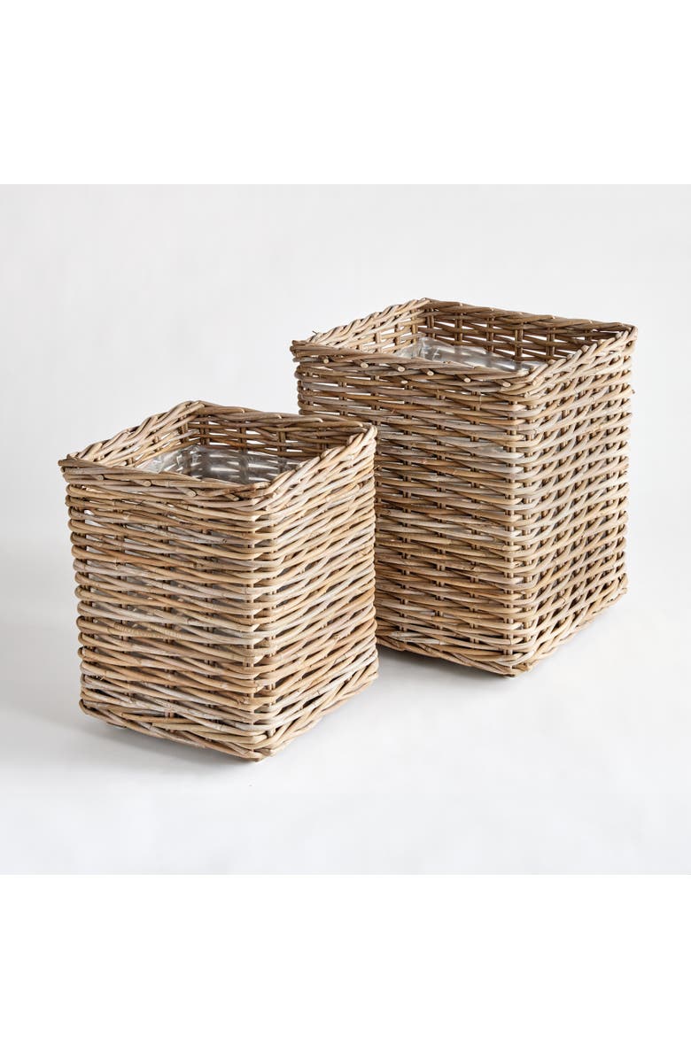 Napa Home & Garden Harrison Planters, Set of 2, Alternate, color, Beige