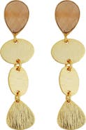 Panacea Stone Linear Drop Earrings