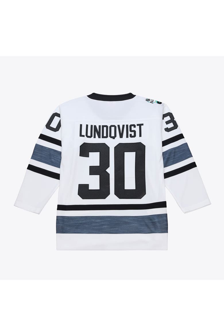 Men's Mitchell & Ness Henrik Lundqvist White 2019 All-Star Game Power Play Jersey, Alternate, color, White