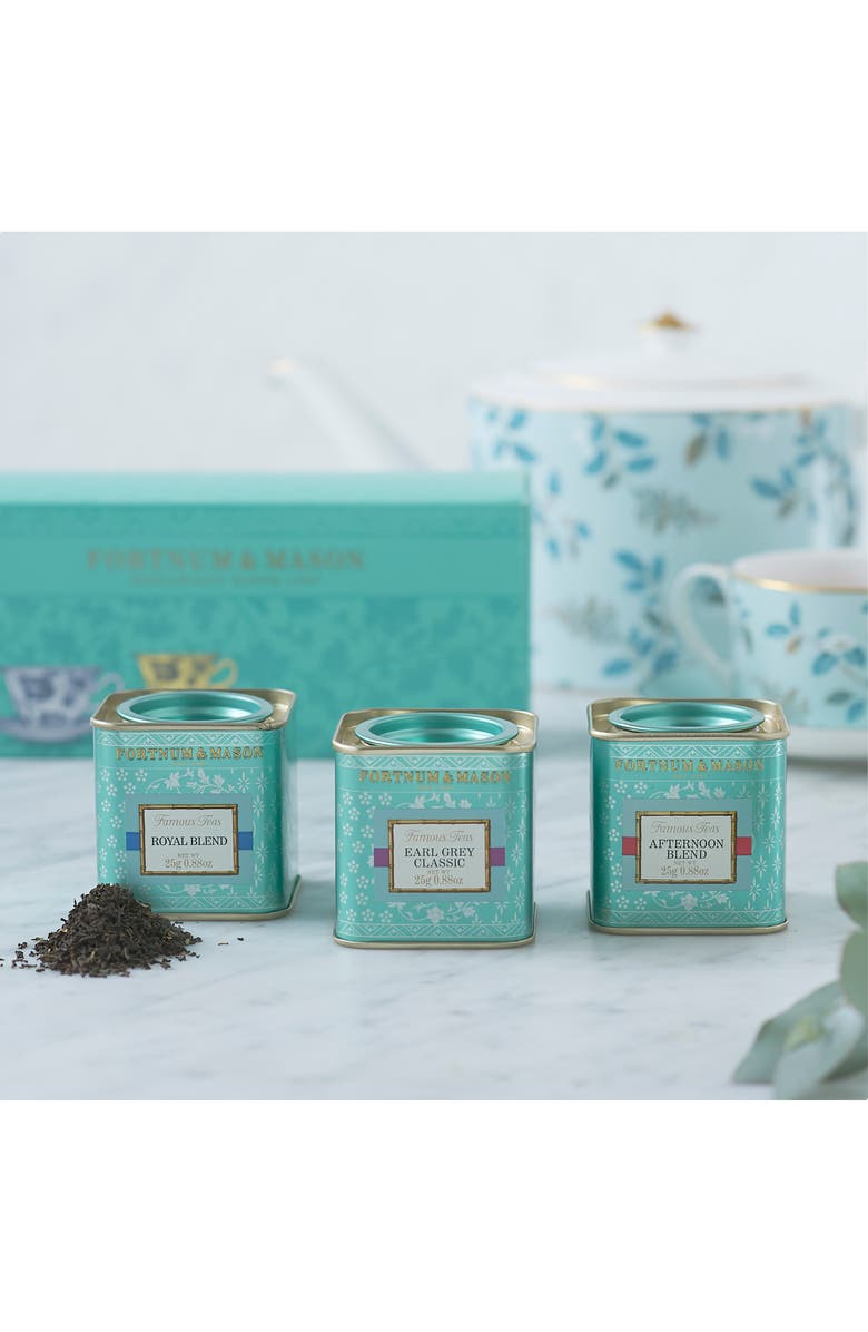 Fortnum & Mason Set of 3 Mini Famous Teas, Alternate, color, Multi