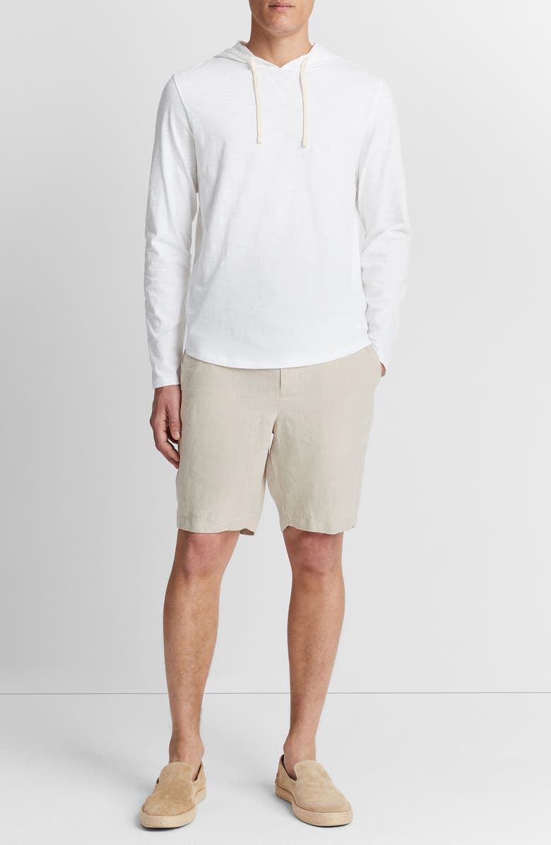 Vince Regular Fit Slub Hoodie, Alternate, color,