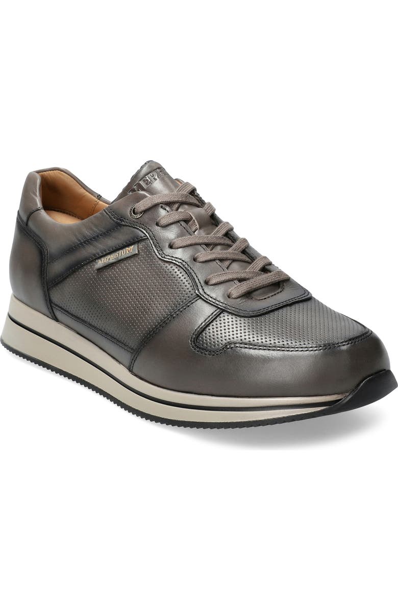 Mephisto Gerome Sneaker, Main, color, Lightgray Ran