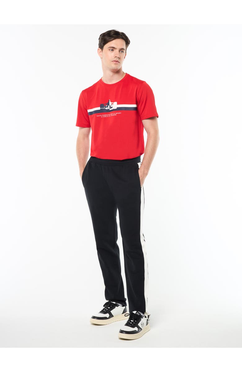 Sergio Tacchini Cursivo Track Pant, Alternate, color, Black Beauty