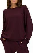 Threads 4 Thought Cathy Boyfriend Feather Fleece Sweatshirt