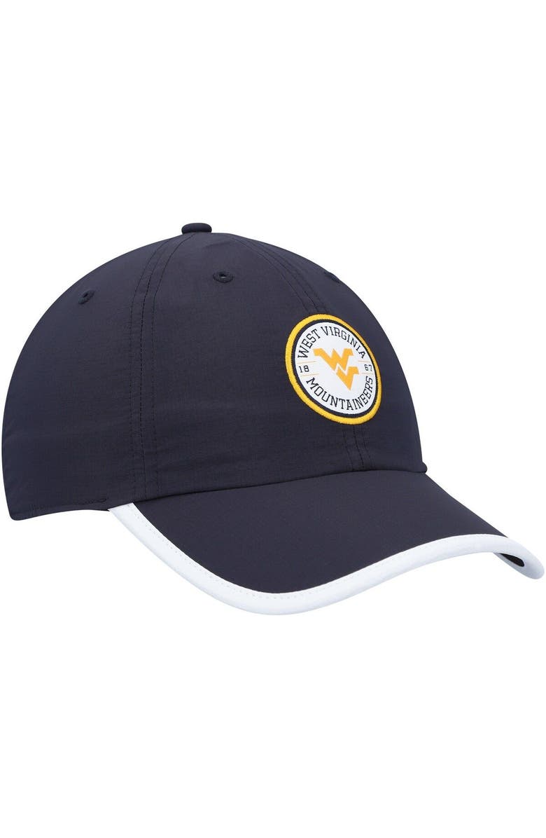 '47 Men's '47  Navy West Virginia Mountaineers Microburst Clean Up Adjustable Hat, Alternate, color, 