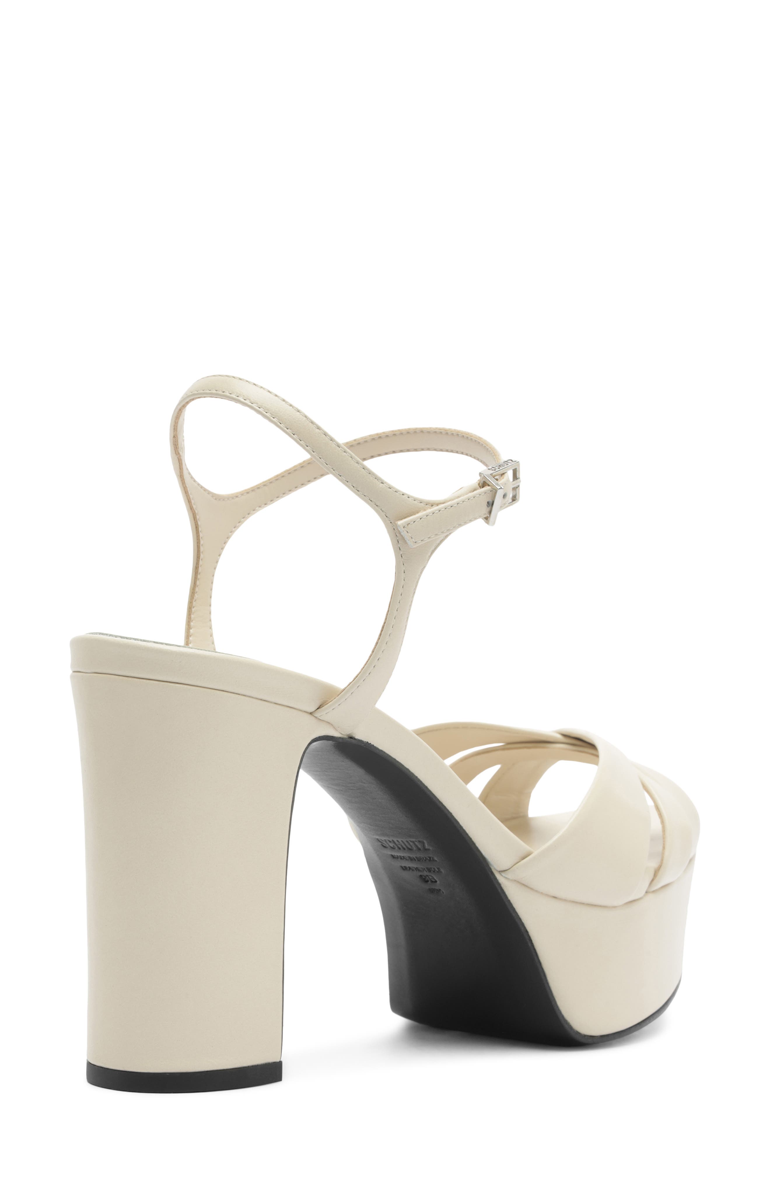 Keefa Platform Sandal, Alternate, color, SUGAR WHITE