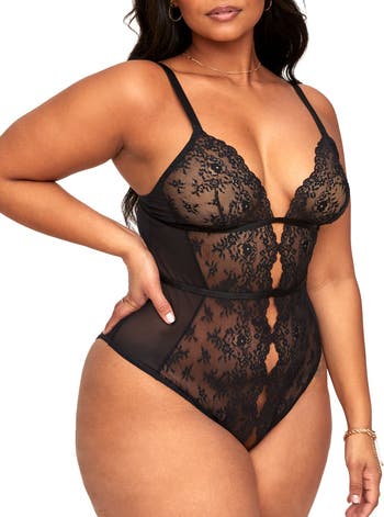 Rosie Crotchless Bodysuit Lingerie