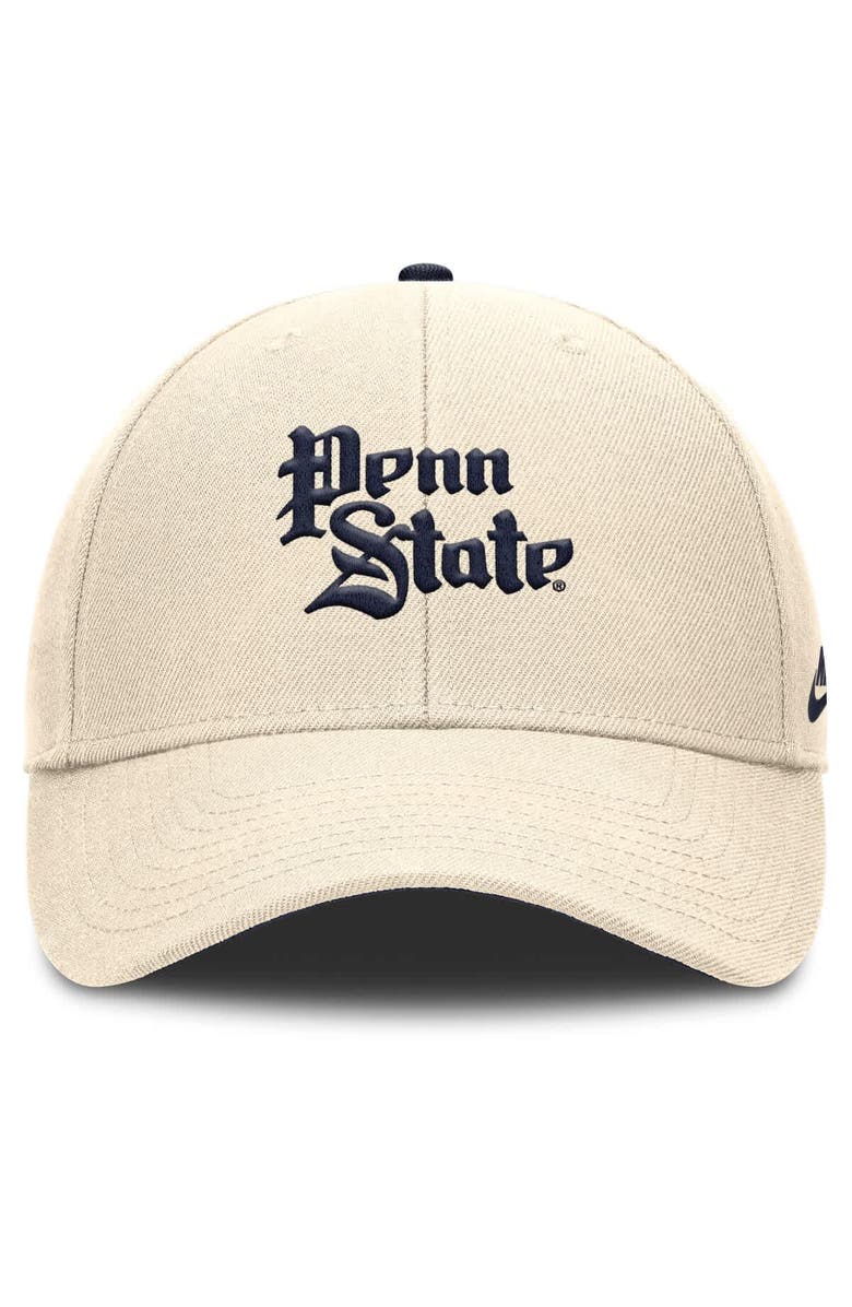 Nike Men's Nike Natural Penn State Nittany Lions Rise Legacy Adjustable Hat, Alternate, color, Natural