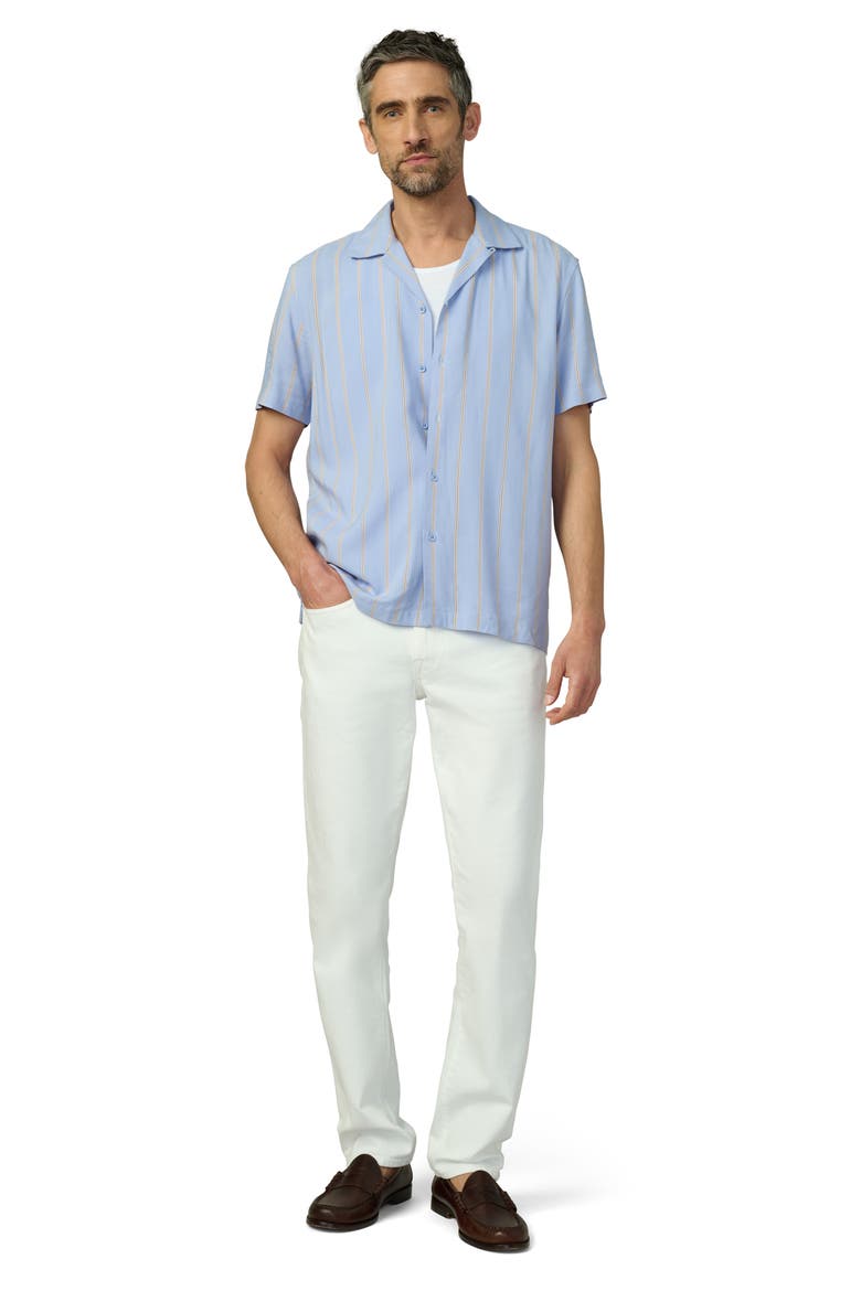 Stripe Camp Shirt, Alternate, color, BLUE HERON STRIPE