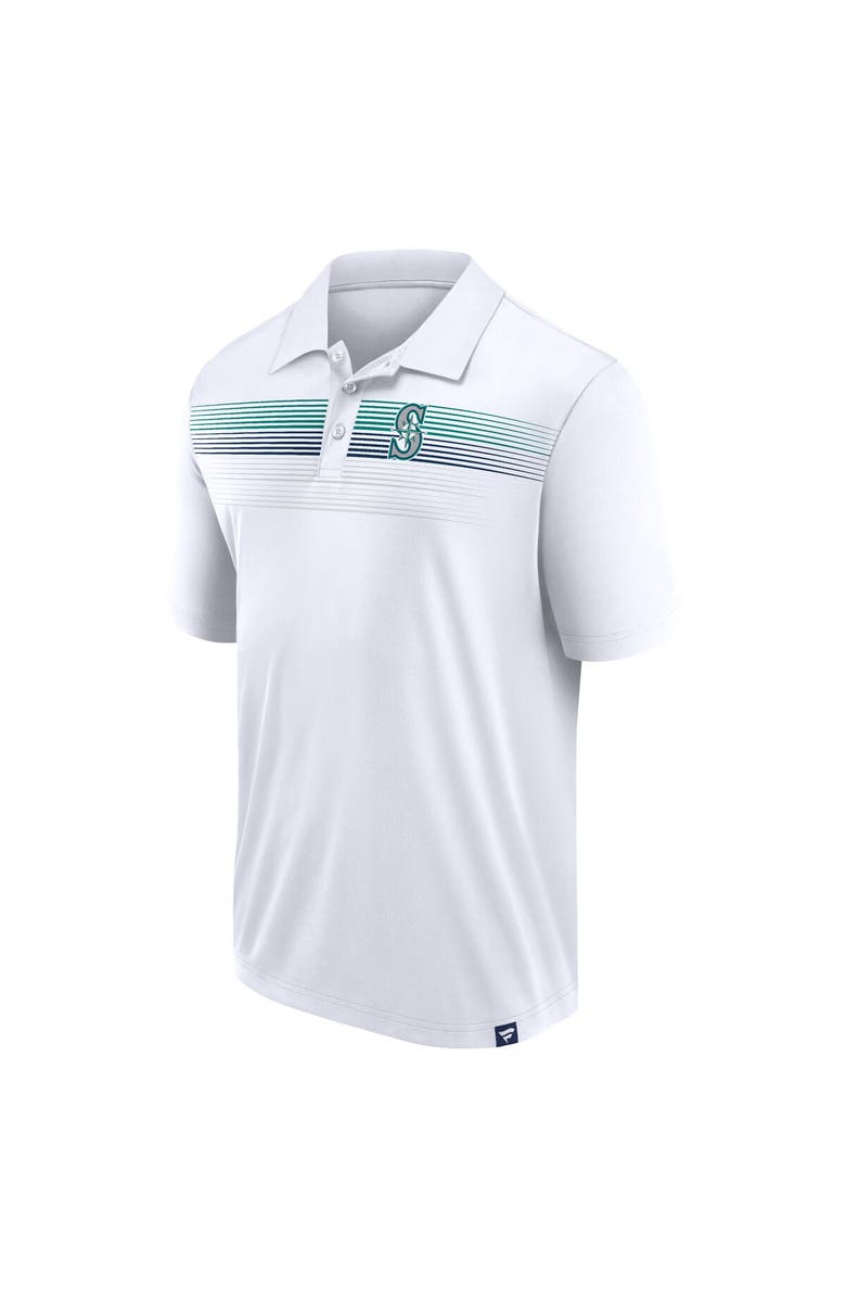 FANATICS Men's Fanatics White Seattle Mariners Victory For Us Interlock Polo, Alternate, color, White