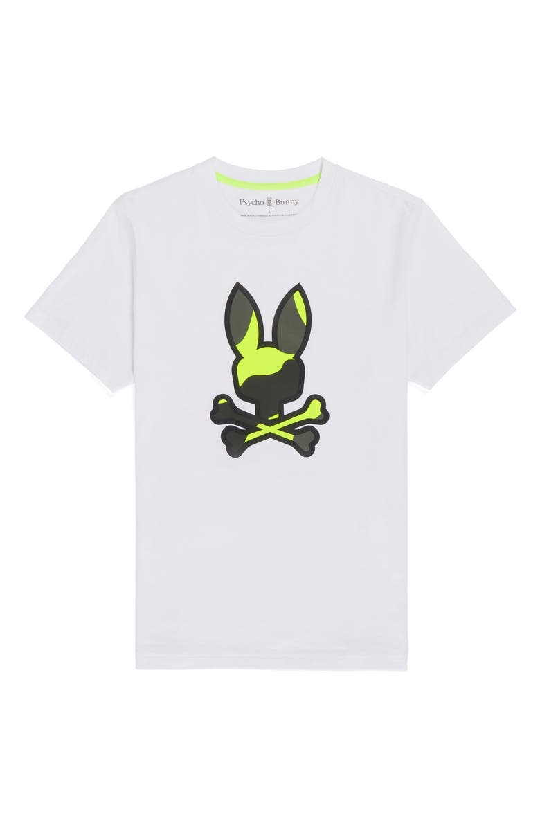 Psycho Bunny Plano Camo Graphic T-Shirt, Alternate, color, 