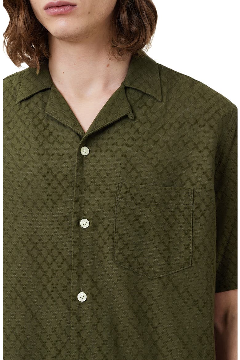 Kylo Camp Shirt, Alternate, color, KELP GREEN